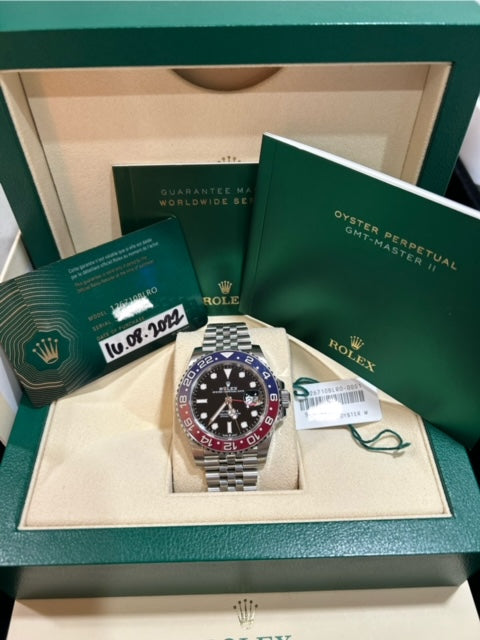 2022 Rolex GMT-Master II “Pepsi”