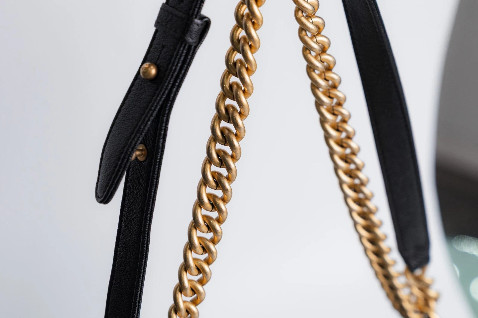 Chanel Boy Black Caviar Gold Hardware Medium