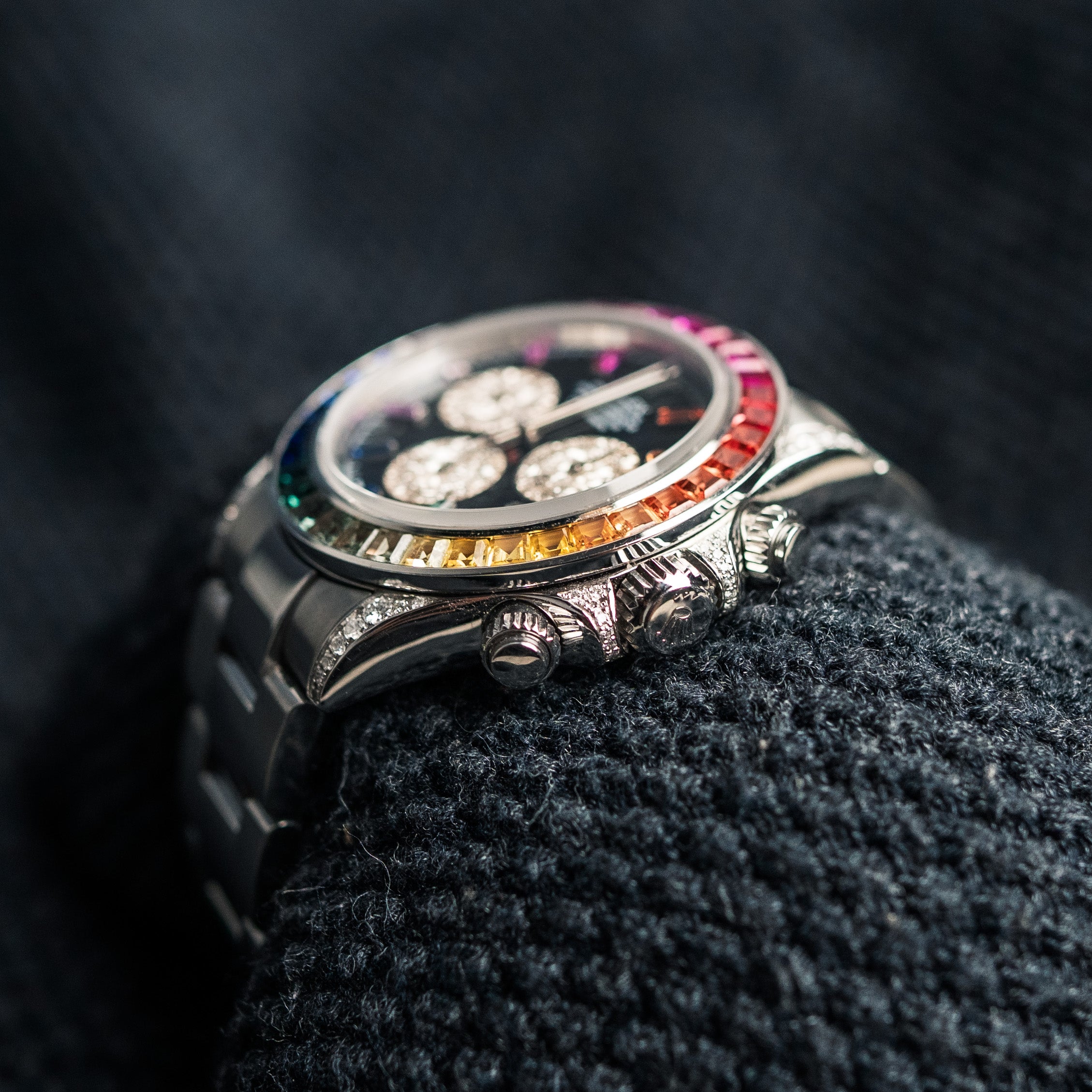 Rolex Custom Rainbow Daytona Ref. 116520