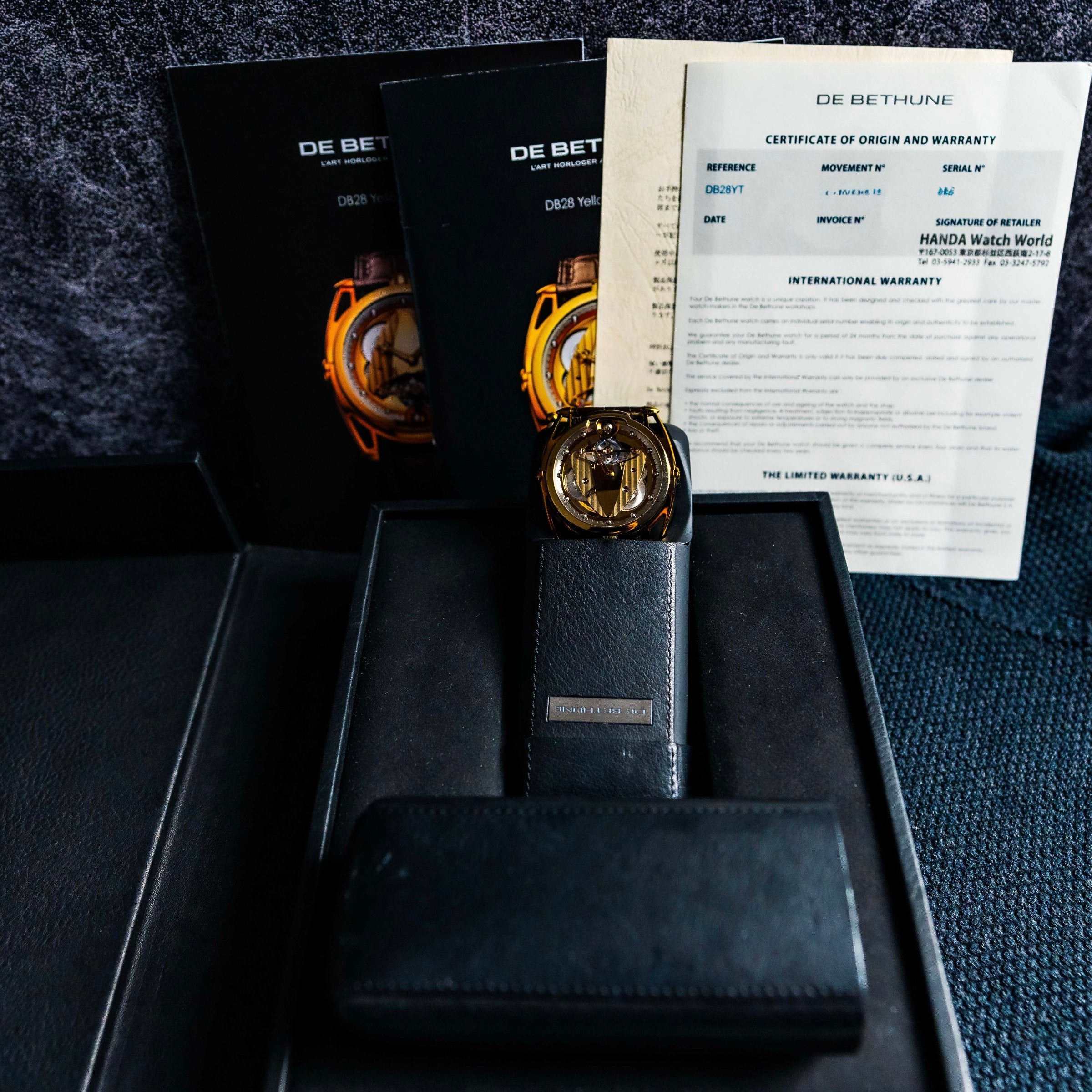 DeBethune DB28 Yellow Tone