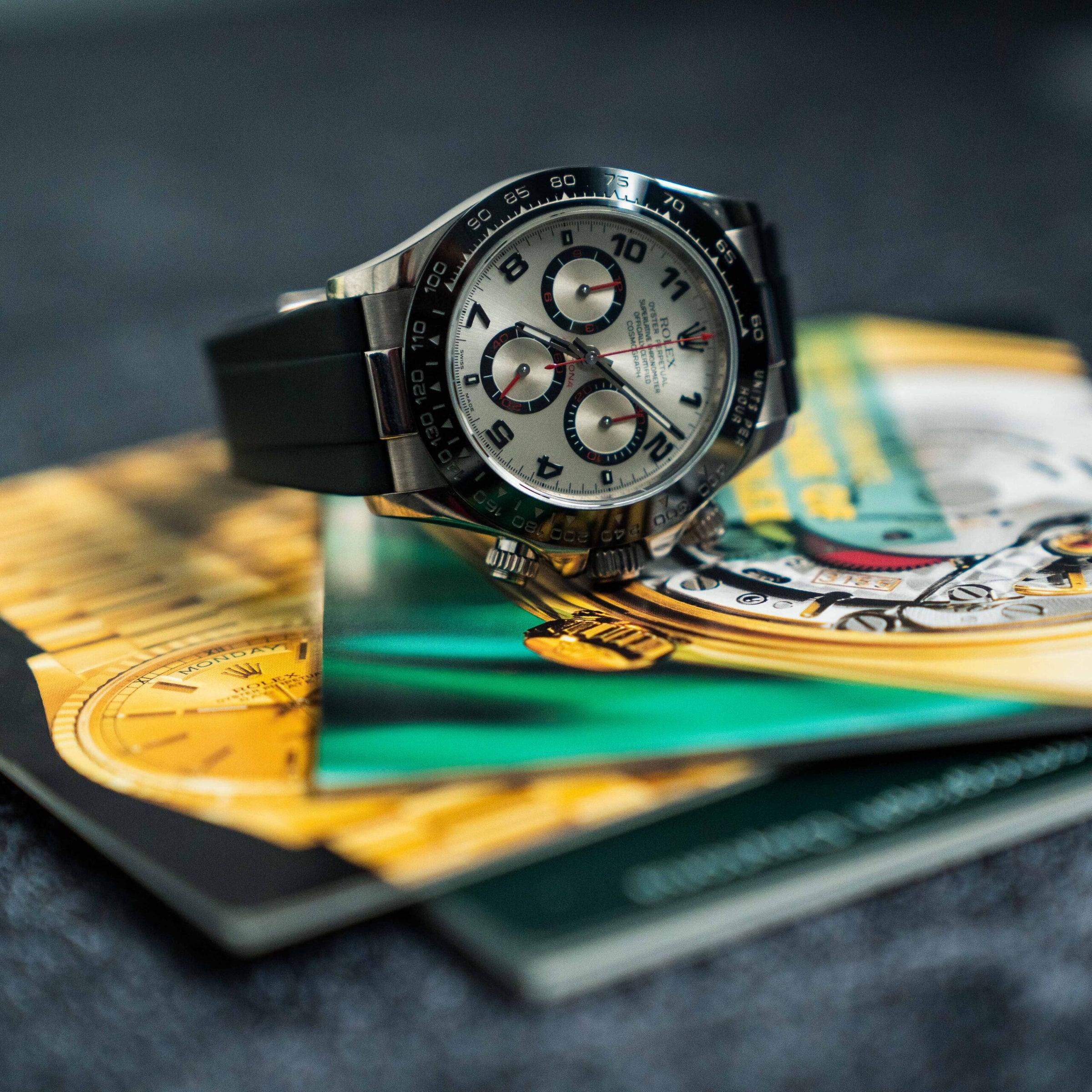 Rolex Daytona 116519 40MM silver Dial White Gold