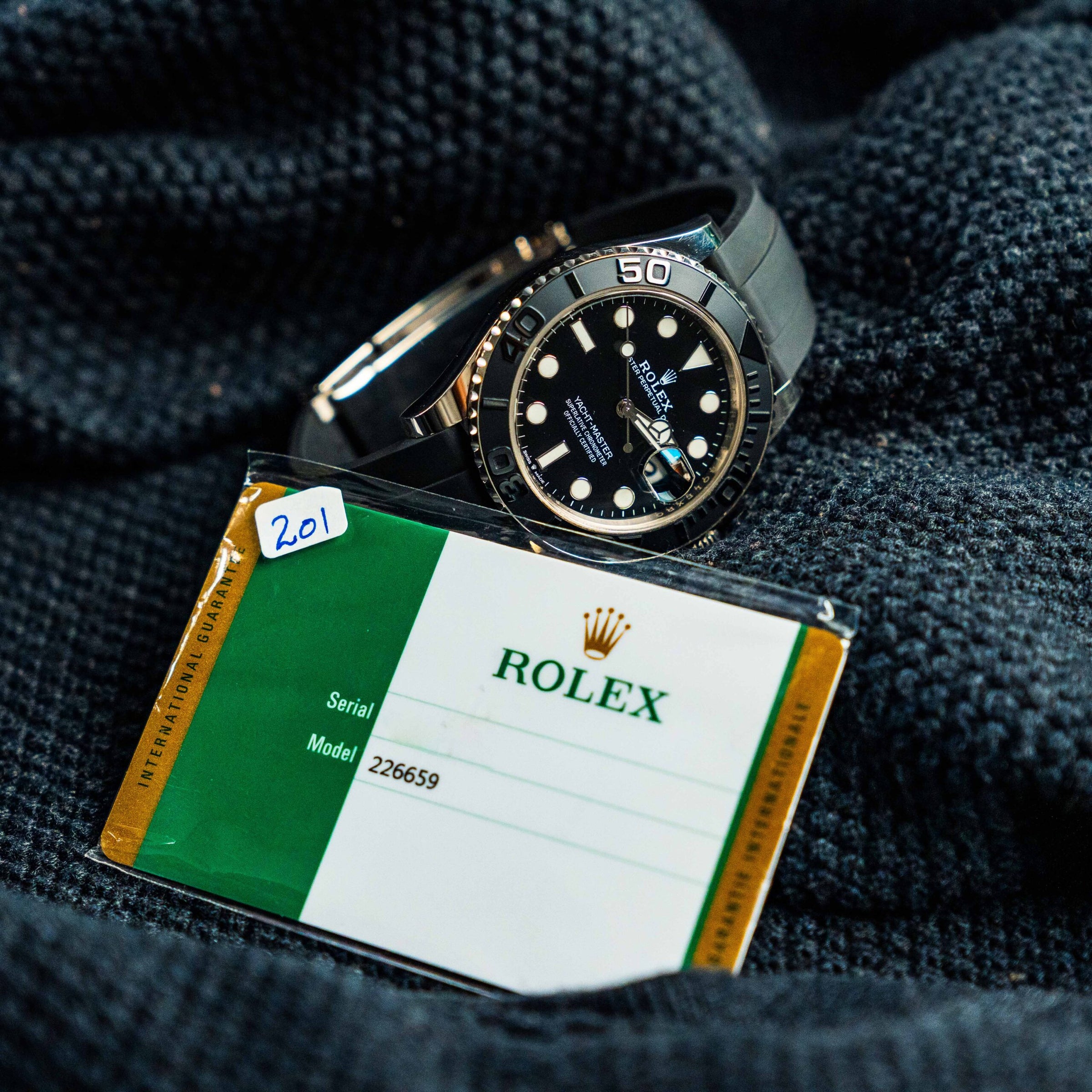 Rolex Yacht-Master – 42mm Black Dial White Gold – Ref. 226659