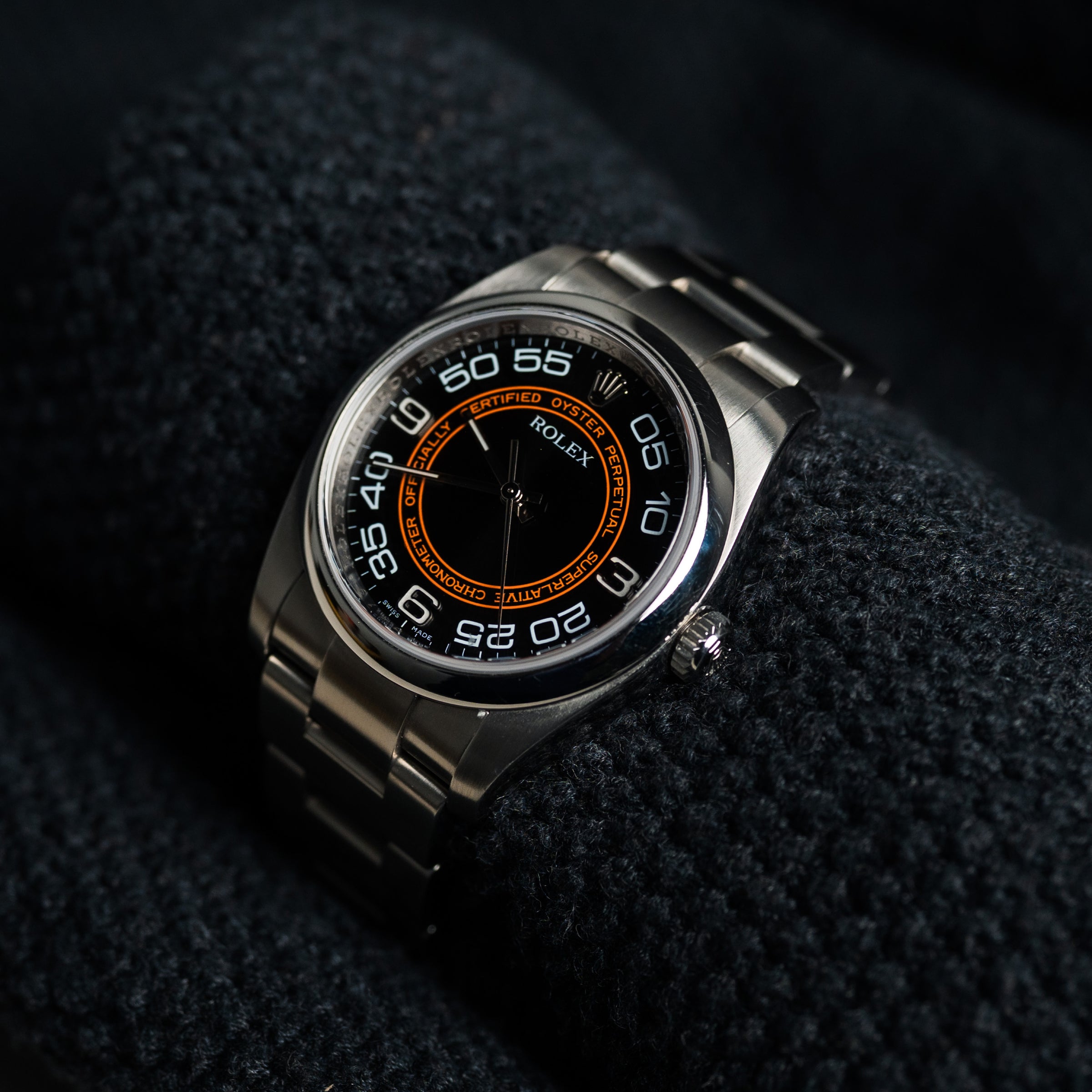 2009 Rolex Oyster Perpetual "Harley Davidson" 116000 36mm Stainless Steel