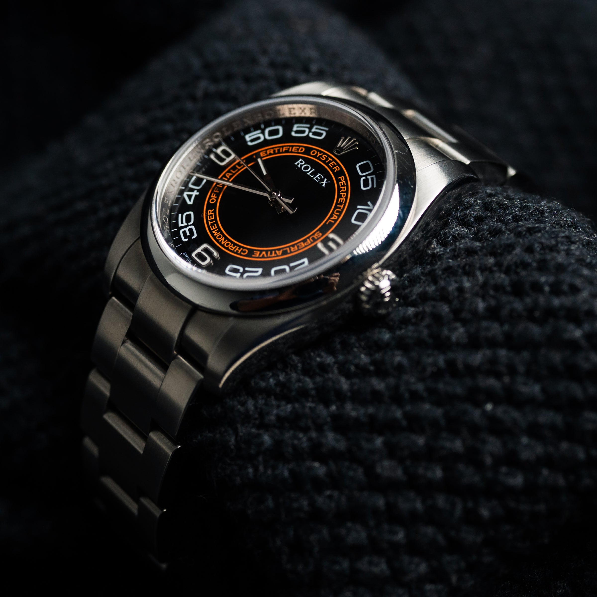 2009 Rolex Oyster Perpetual "Harley Davidson" 116000 36mm Stainless Steel
