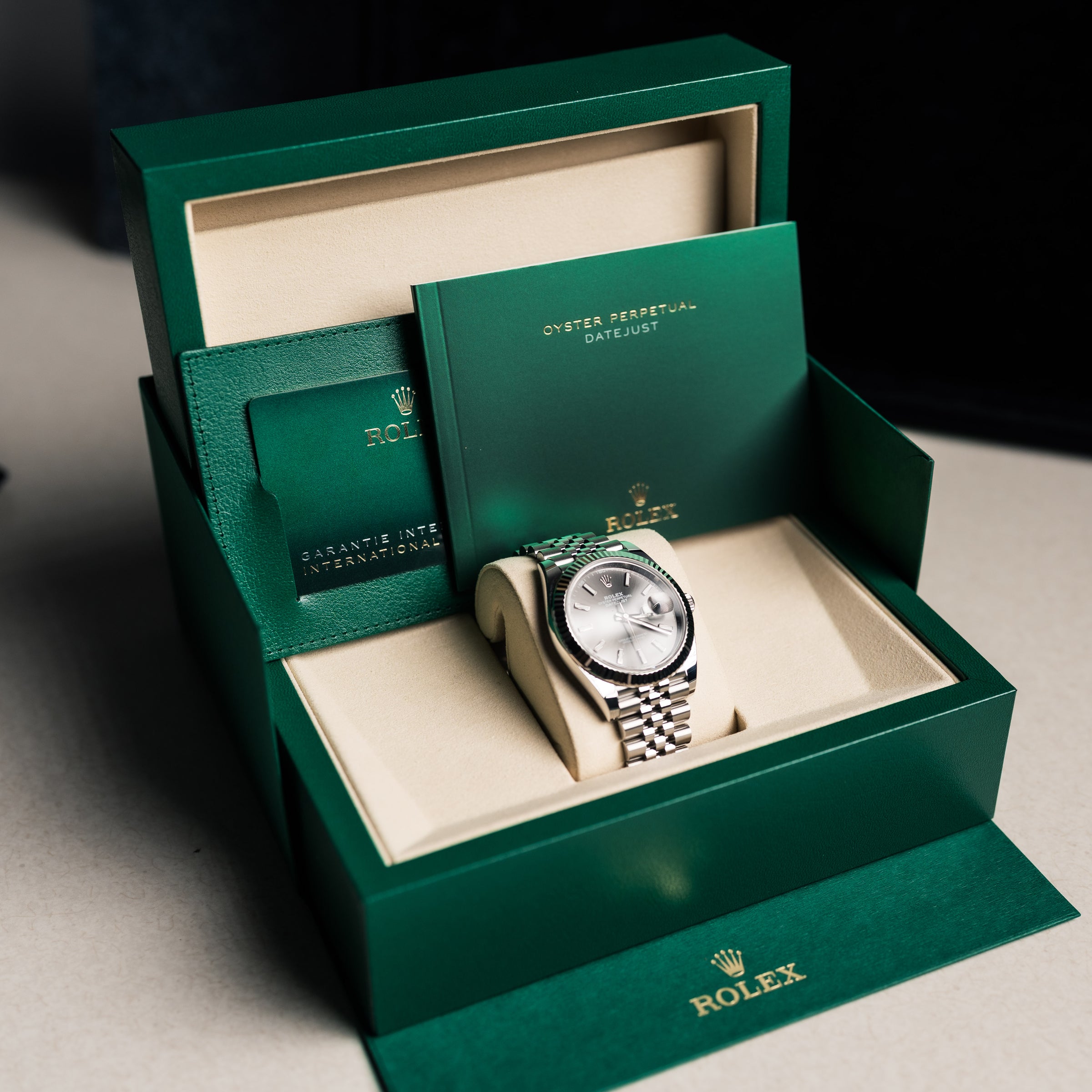 2026 Rolex Datejust 126334 41mm Stainless Steel Slate Dial