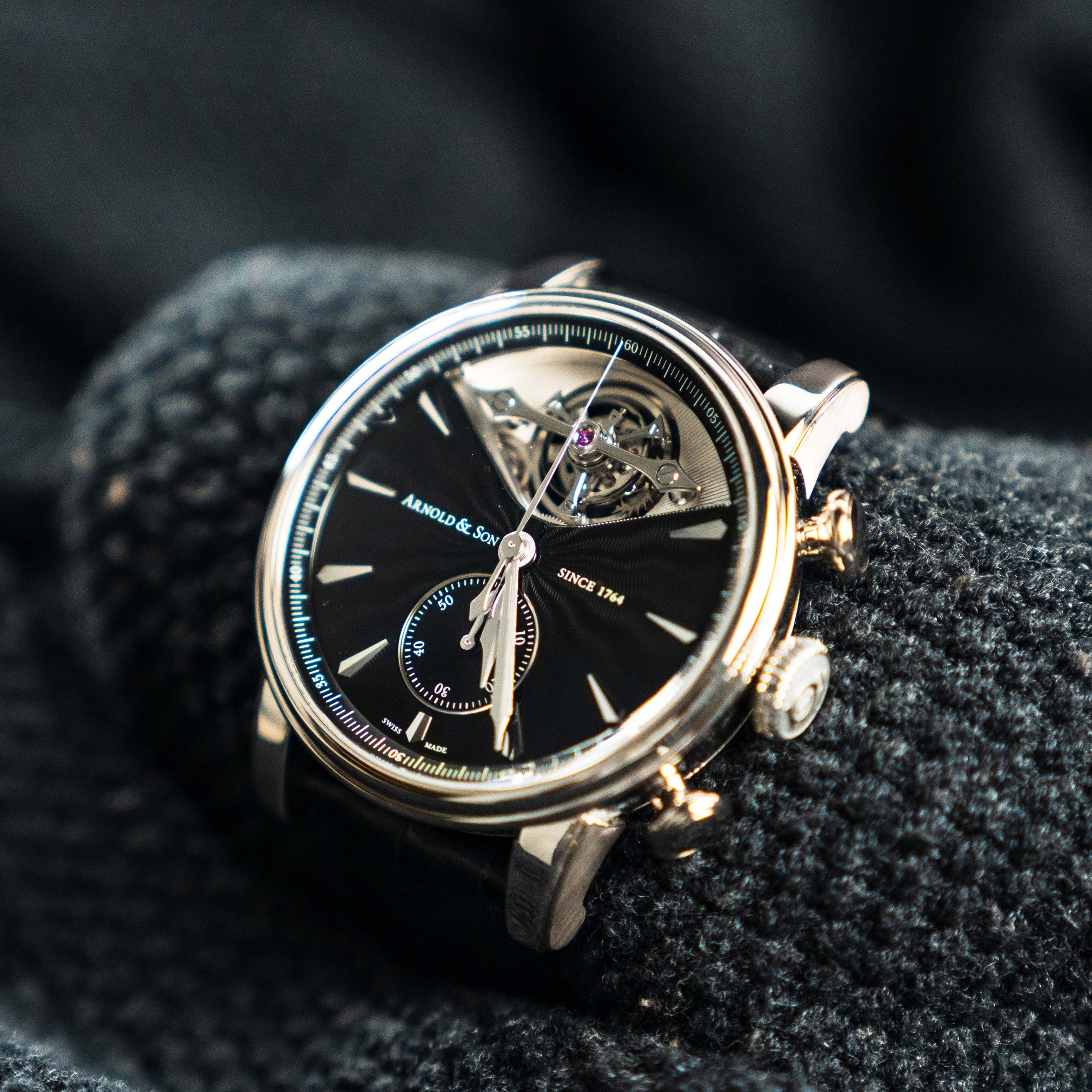2025 ARNOLD&SON Arnold & Son TEC1 Tourbillon Escapement Chronograph Ref. 1CTAG.U02A.C113G
