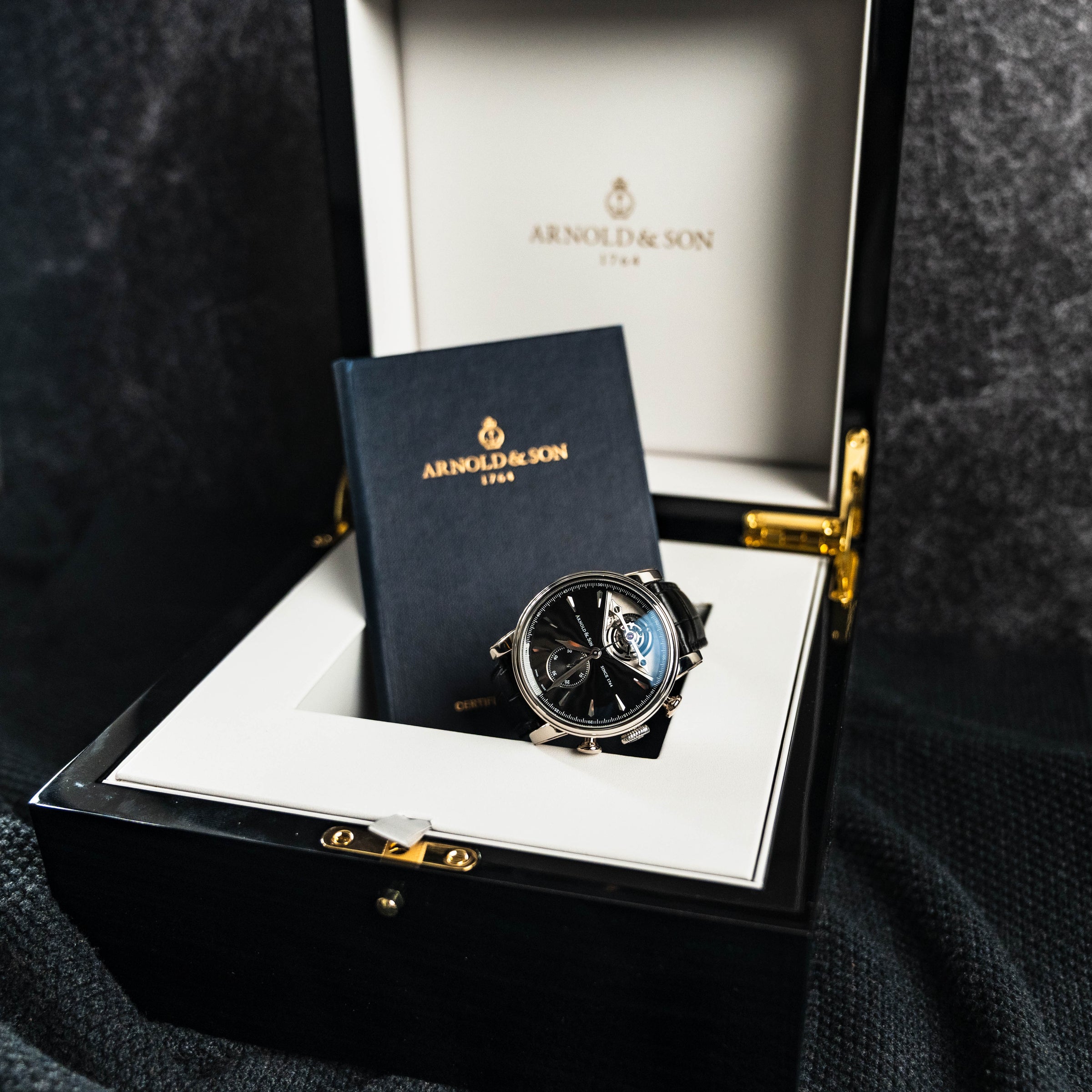 2025 ARNOLD&SON Arnold & Son TEC1 Tourbillon Escapement Chronograph Ref. 1CTAG.U02A.C113G