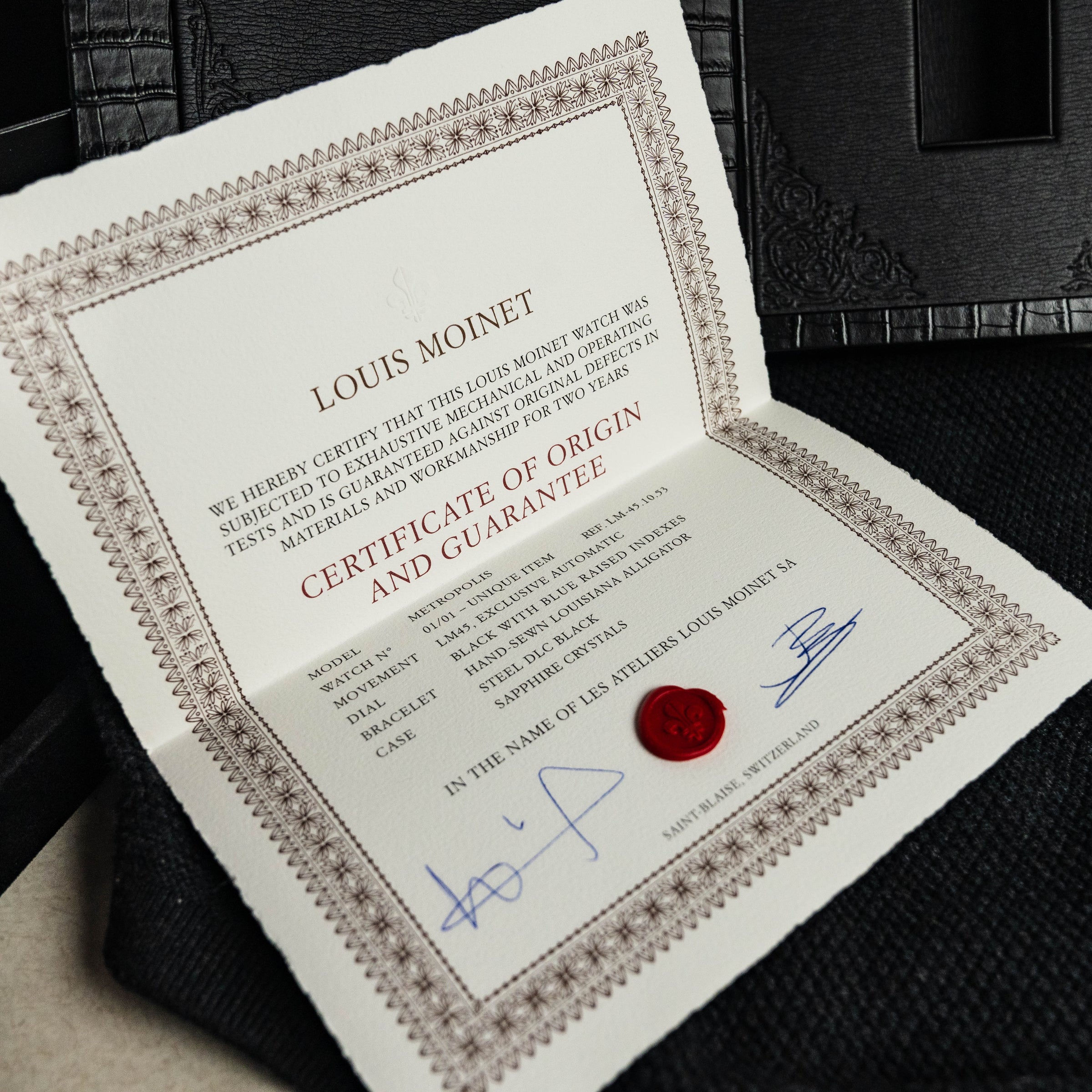 LOUIS MOINET METROPOLIS LM45.10.53 1 OF 1