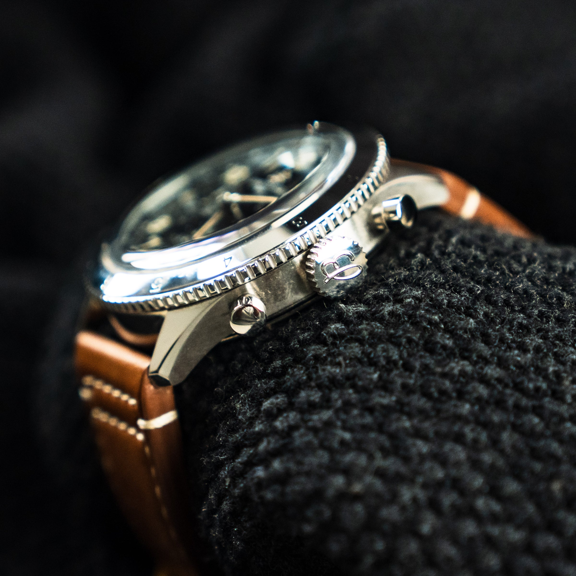 BREITLING SUPER AVI CHRONOGRAPH GMT – 46MM BLACK DIAL – REF. AB0445