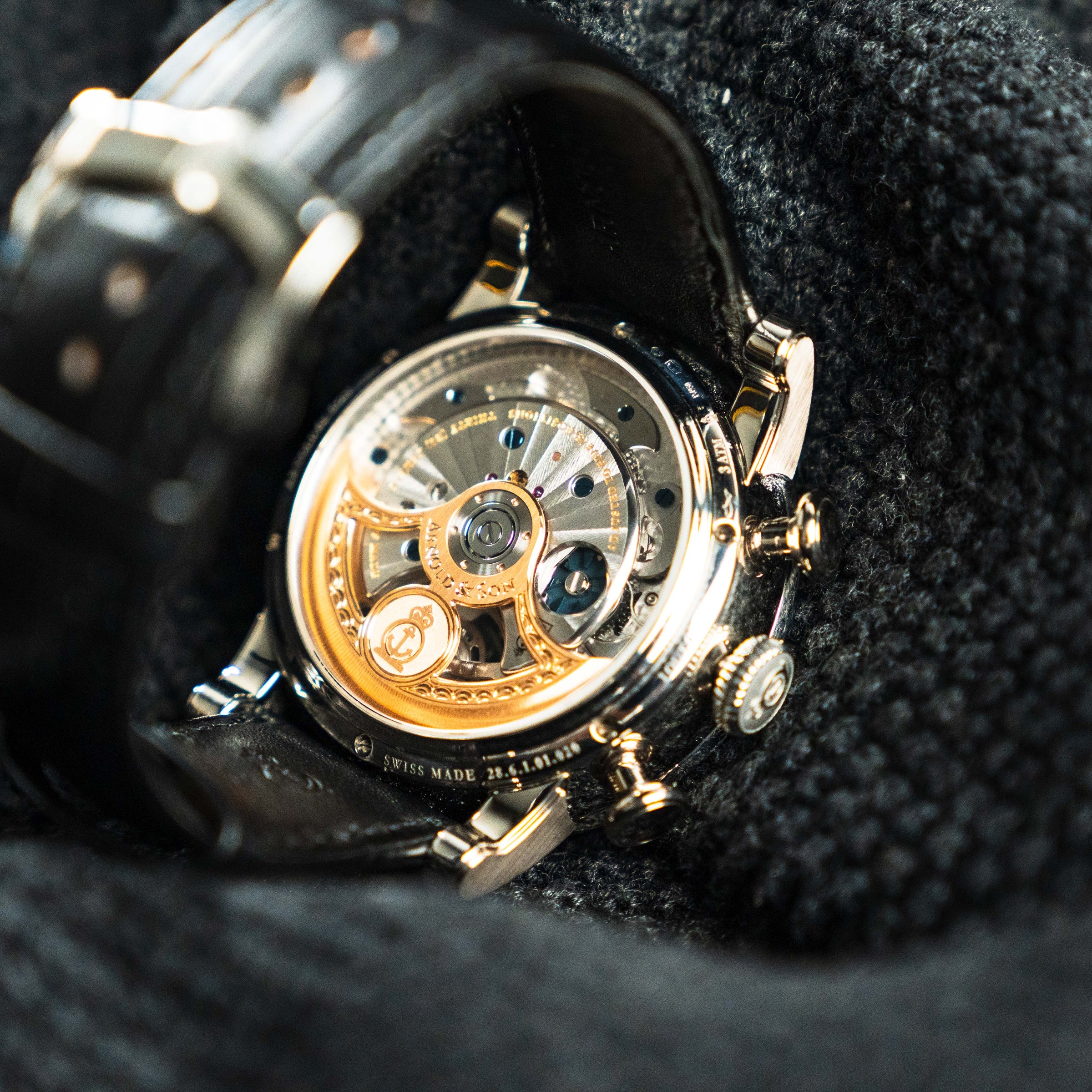 2025 ARNOLD&SON Arnold & Son TEC1 Tourbillon Escapement Chronograph Ref. 1CTAG.U02A.C113G