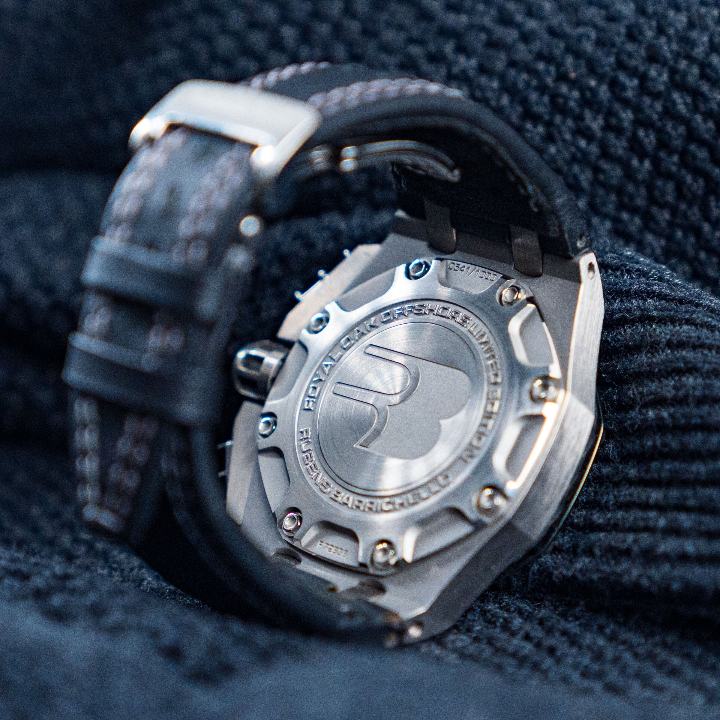 AUDEMARS PIGUET ROYAL OAK OFFSHORE RUBENS BARRICHELLO II – 44MM WHITE DIAL TITANIUM – REF. 26078IO.OO.D001VS.01