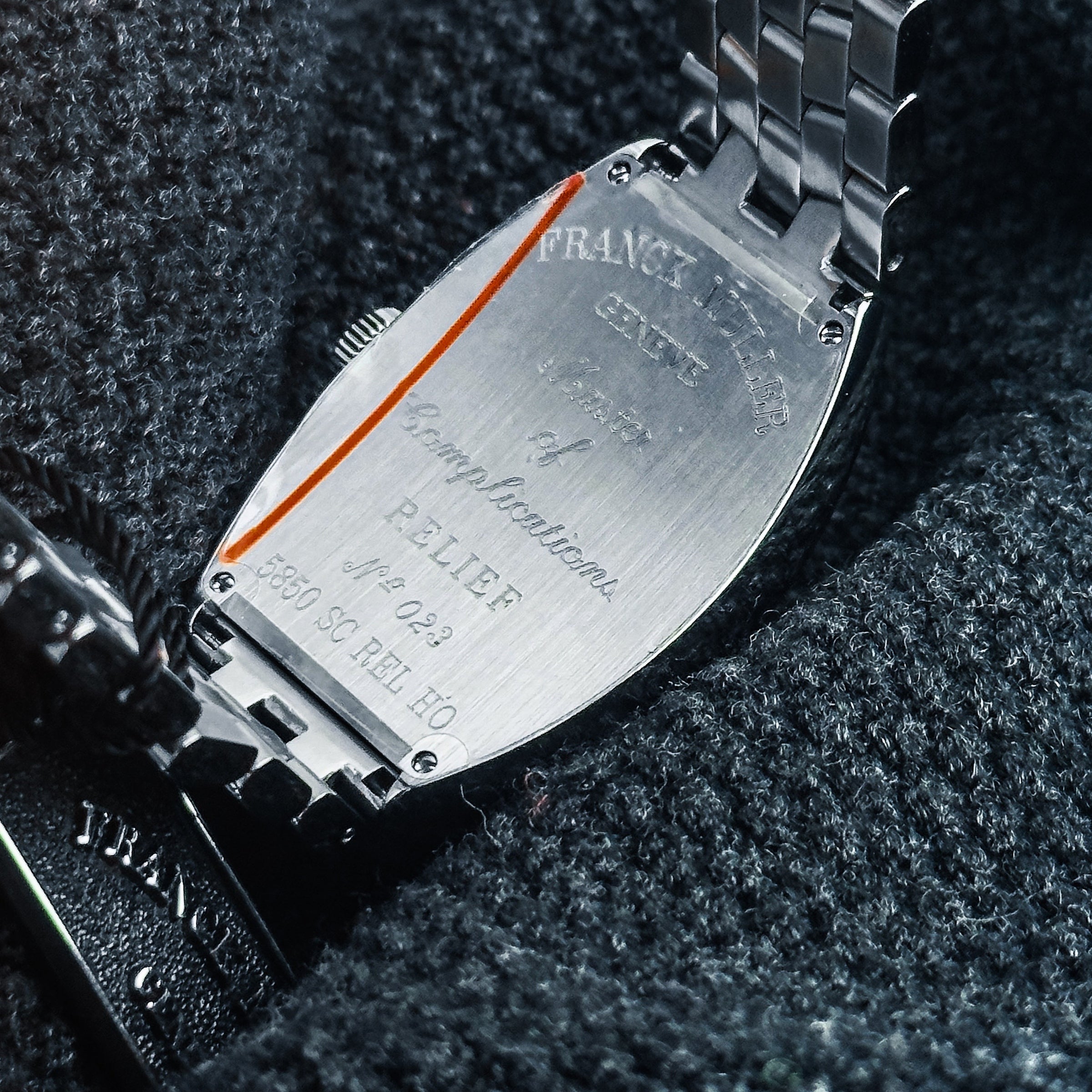 FRANCK MULLER CINTREE CURVEX RELIEF 5850 SC REL HO O