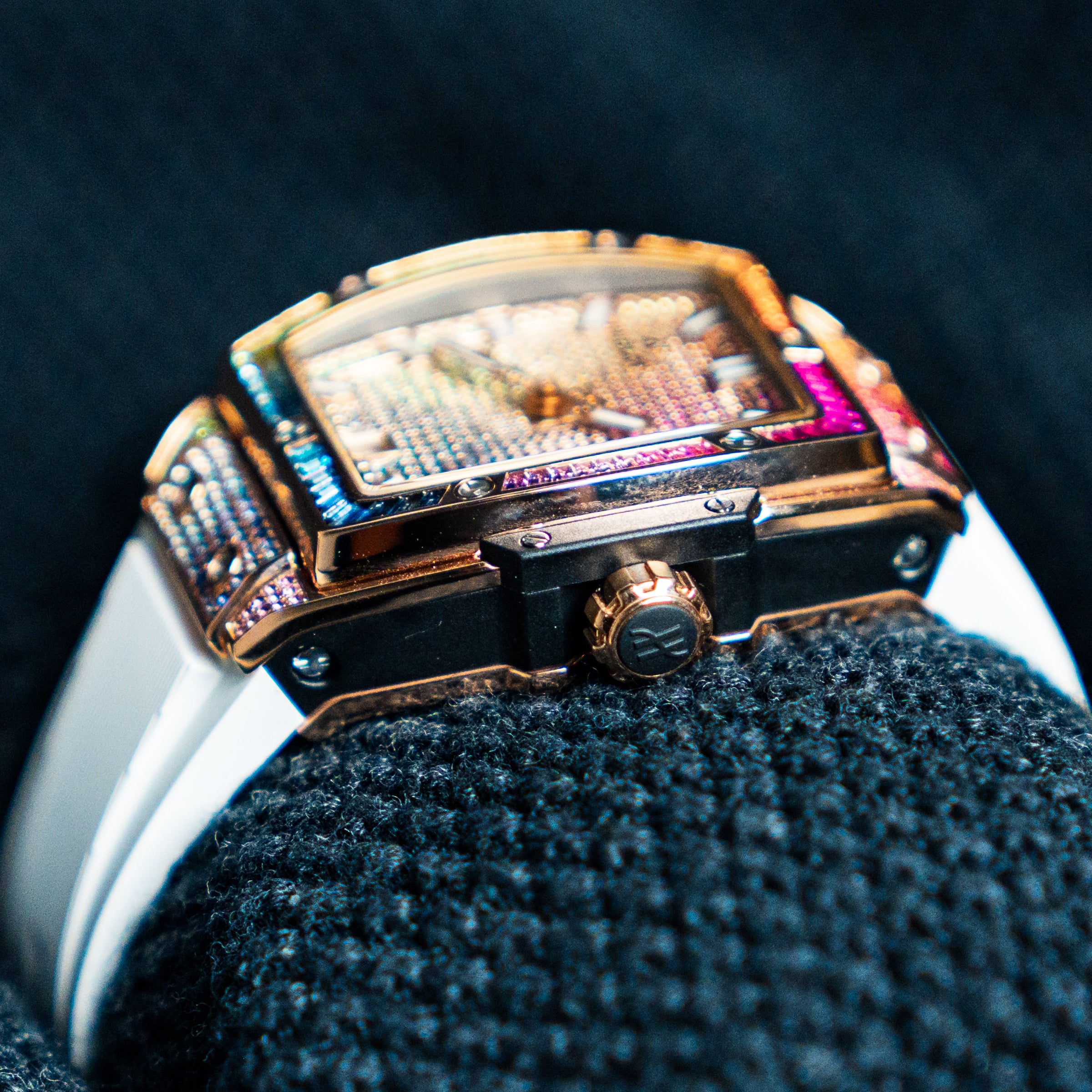 Hublot Big Bang King Gold Rainbow – 42mm Rose Gold – Ref. 665.OX.9910.LR.0999