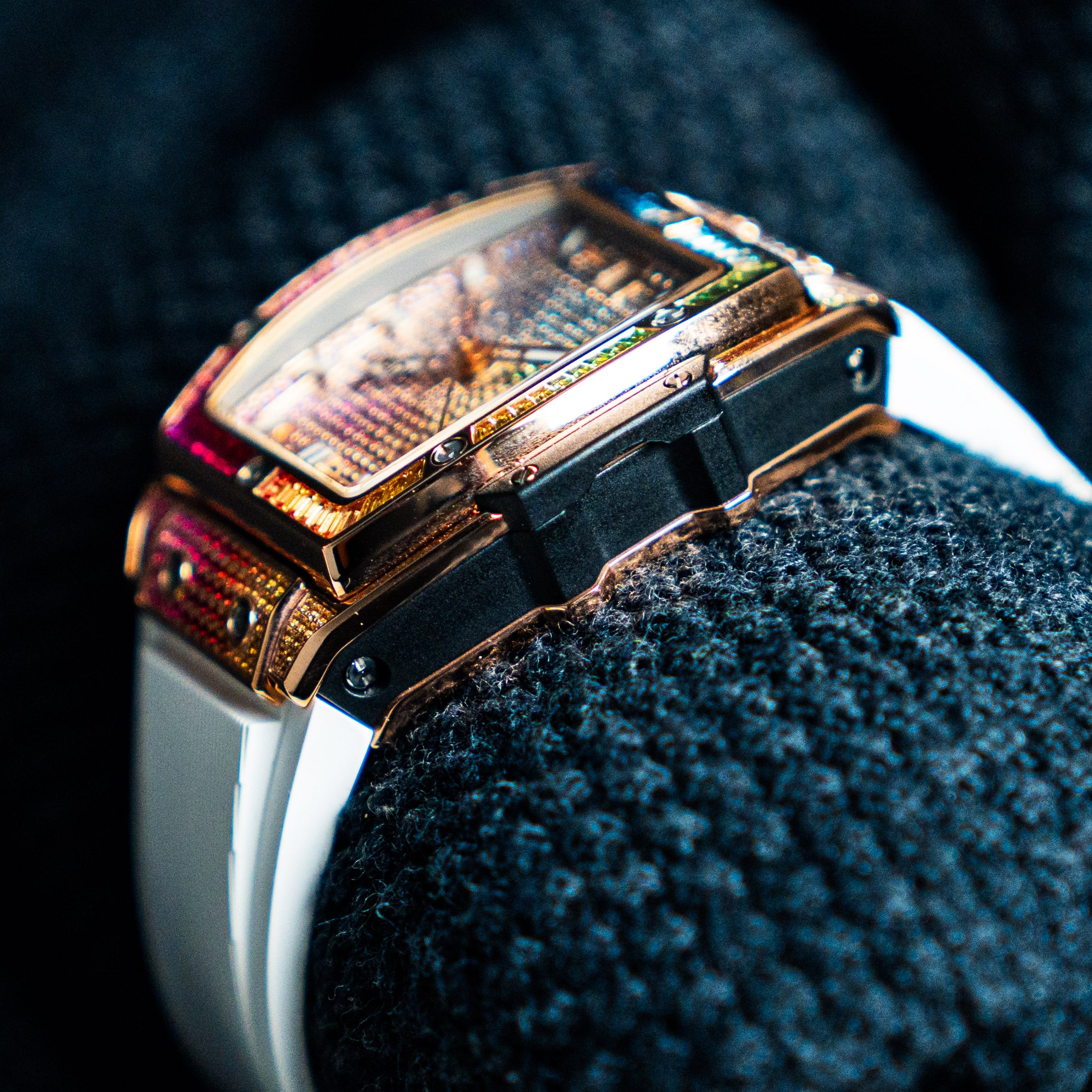 Hublot Big Bang King Gold Rainbow – 42mm Rose Gold – Ref. 665.OX.9910.LR.0999