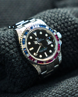 Rolex Gmt-Master II Custom Bezel Ref. 116710
