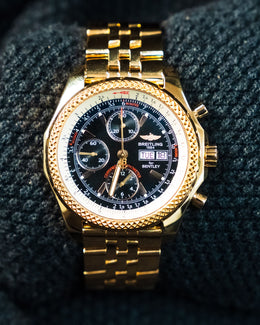 Breitling Bentley GT Chronograph 18k Rose Gold H13363