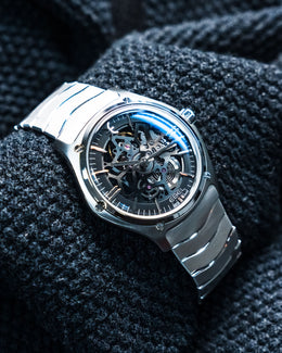 Ebel Sport Classic Skeleton Black Dial Steel 42mm 1216658