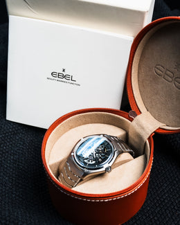 Ebel Sport Classic Skeleton Black Dial Steel 42mm 1216658