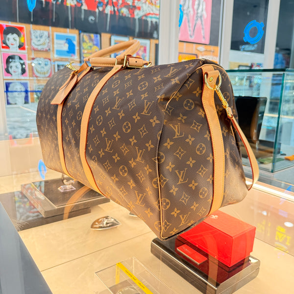 Louis Vuitton Keepall Bandoulière Monogram 55