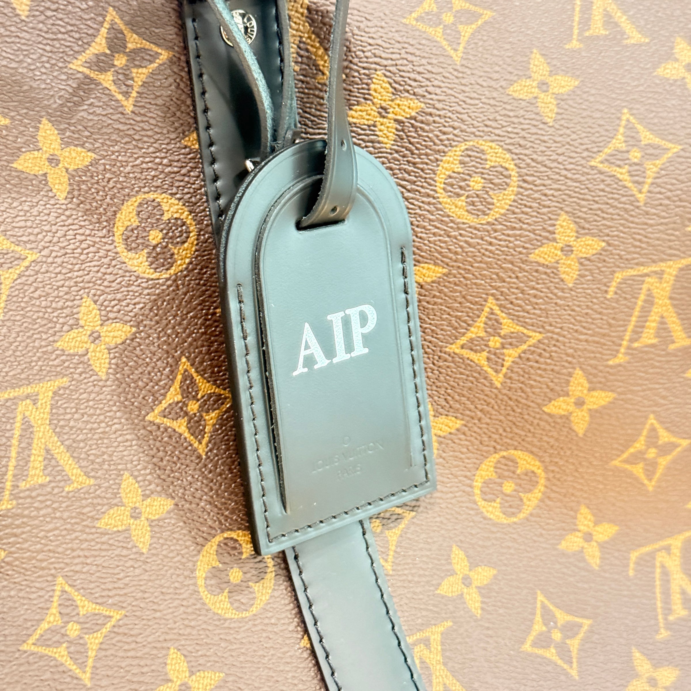 Louis Vuitton Keepall Bandouliere Monogram Macassar 55