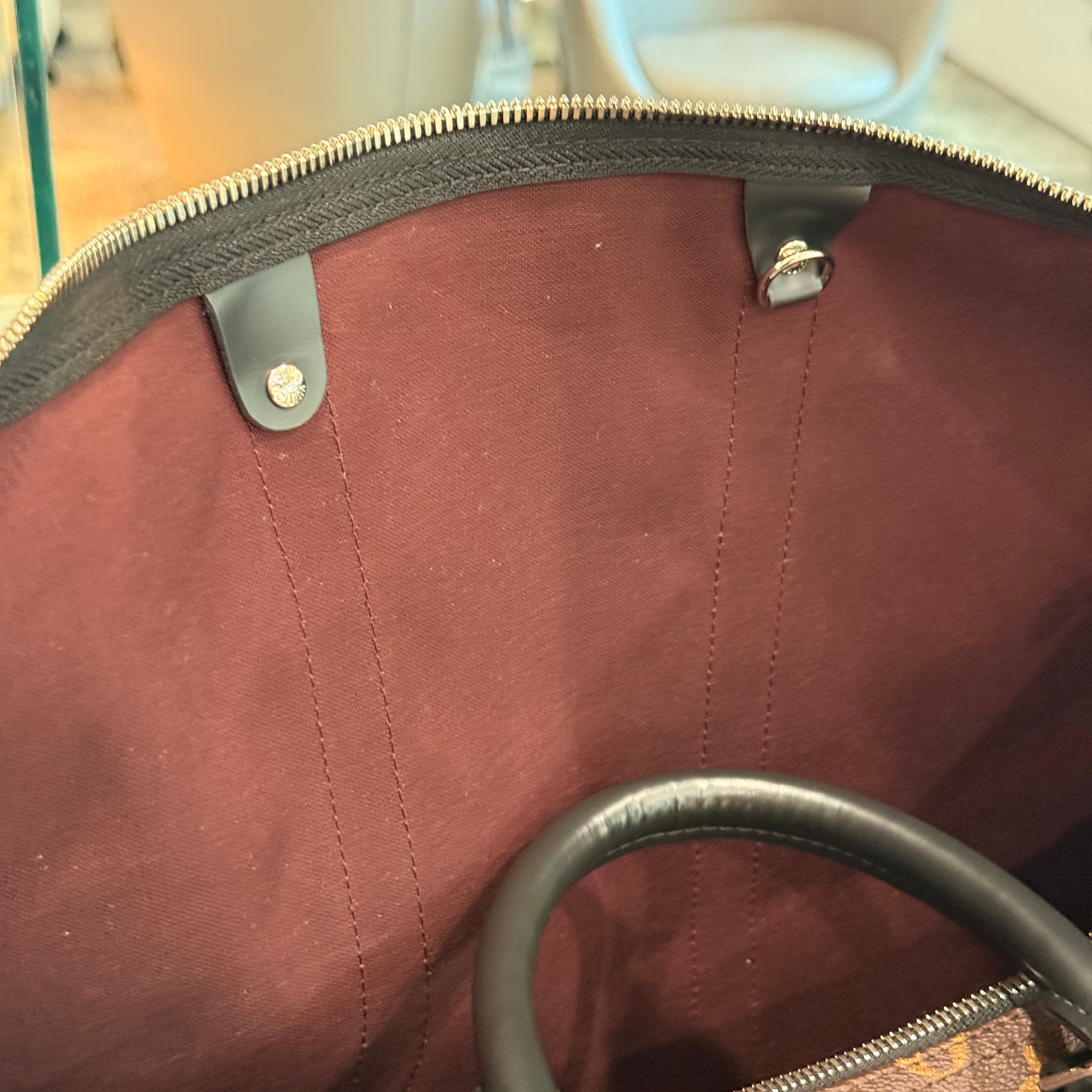 Louis Vuitton Keepall Bandouliere Monogram Macassar 55