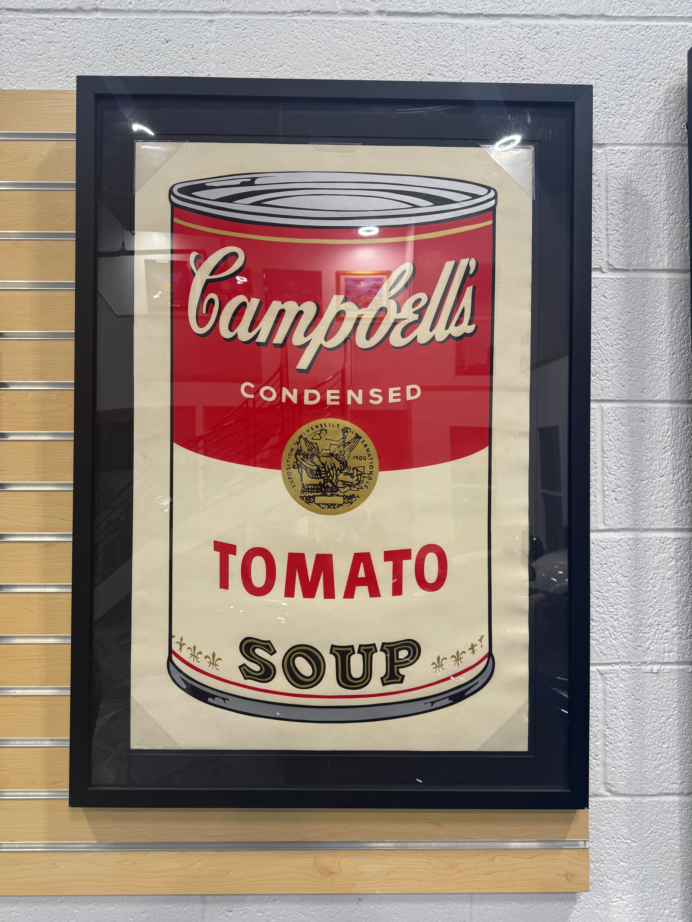1968 Andy Warhol Campbell’s Soup Condensed Tomato Soup Signed Print Num 28/250