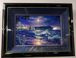 Original Christian Riese Lassen “Waikiki Romance” Lassengraph Num 94 of 300