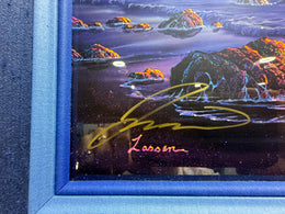 Christian Riese Lassen "Maui Dawn" Original Lassengraph Framed Numbered 25 of 50