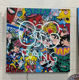 Speedy Graphito Neon Light Big Bang Artwork