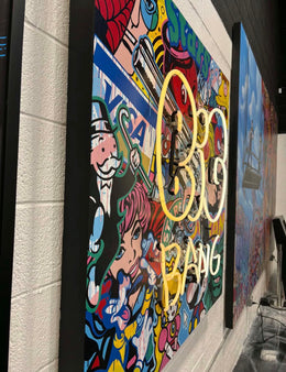 Speedy Graphito Neon Light Big Bang Artwork