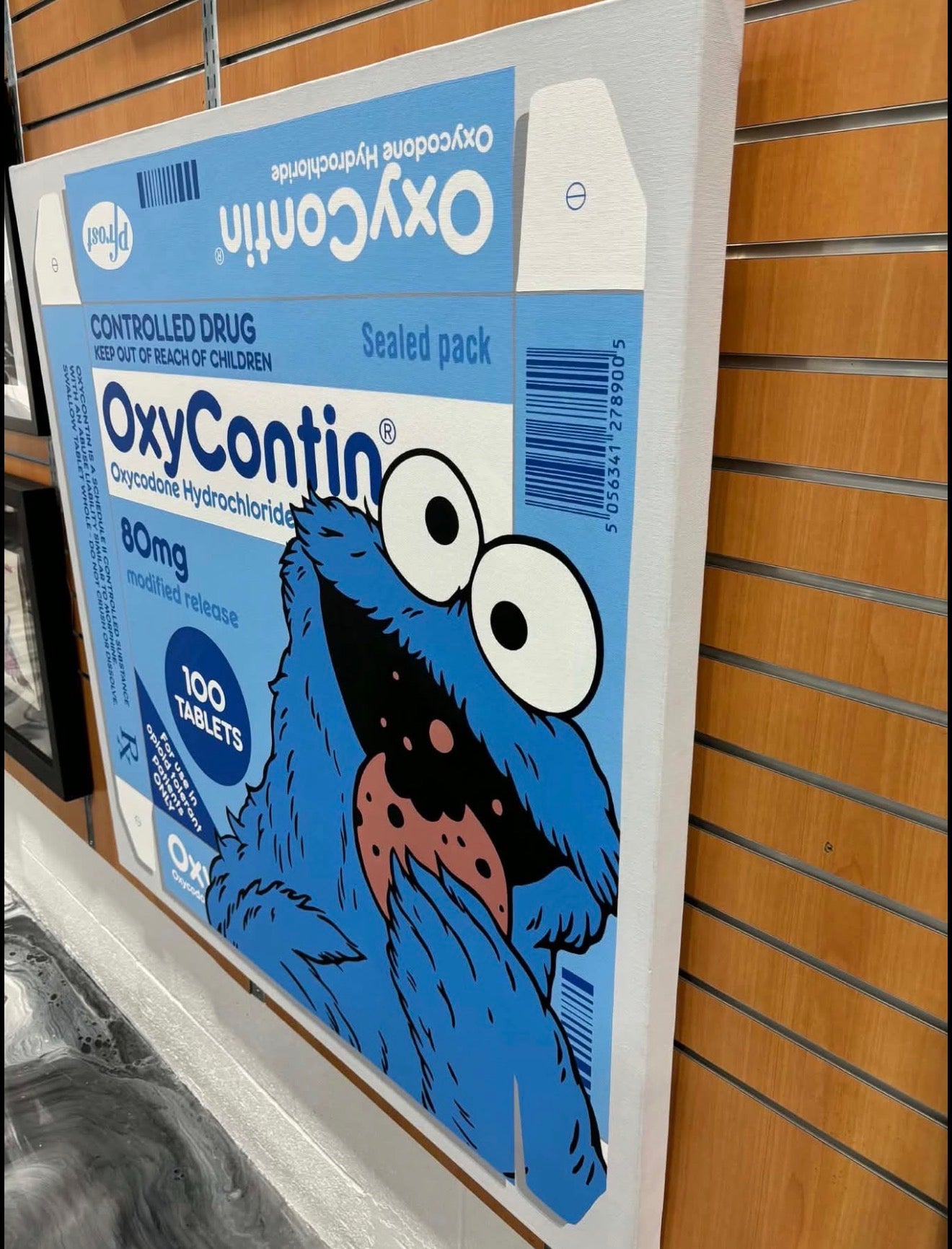 Ben Frost OxyCookie Cookie Monster