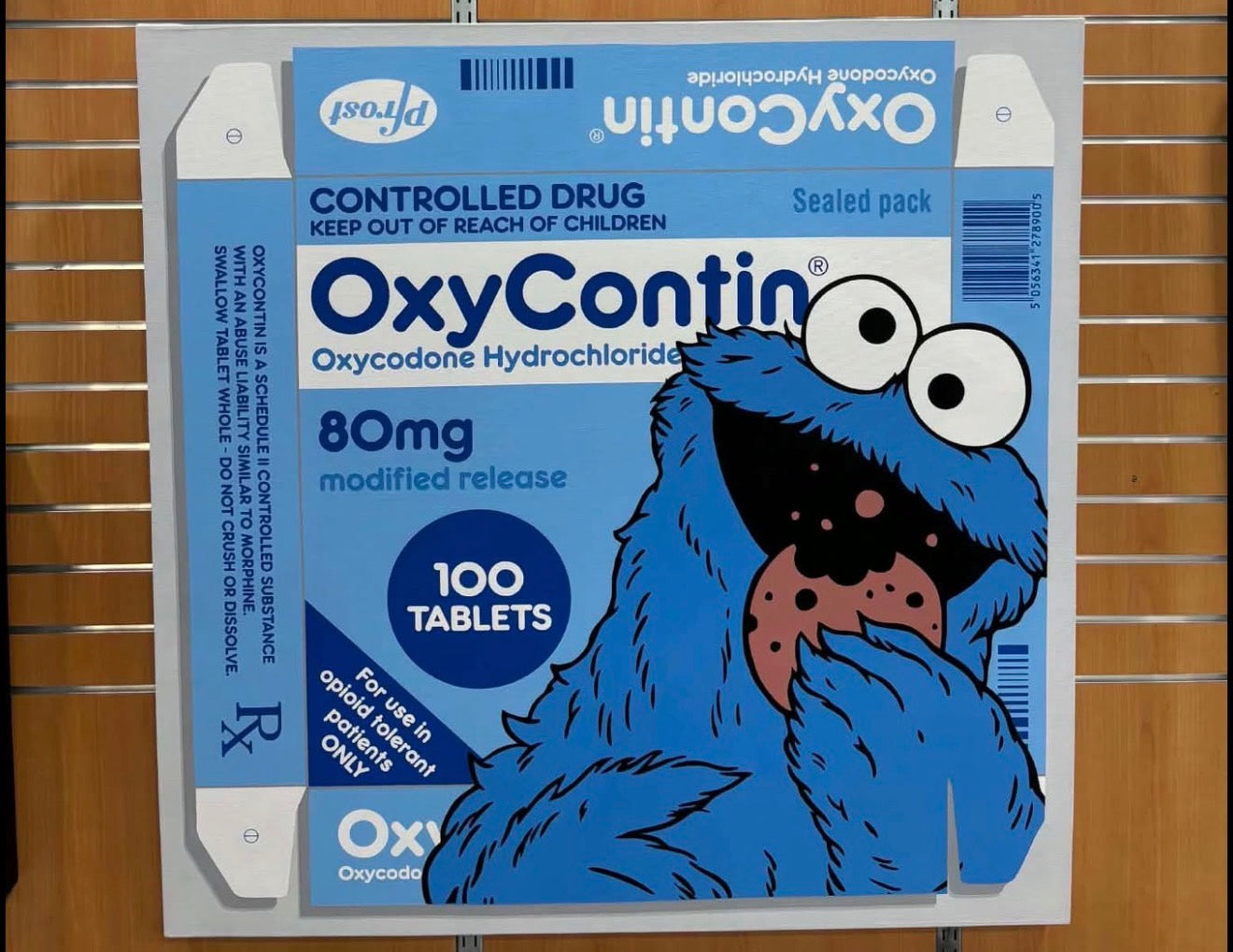 Ben Frost OxyCookie Cookie Monster