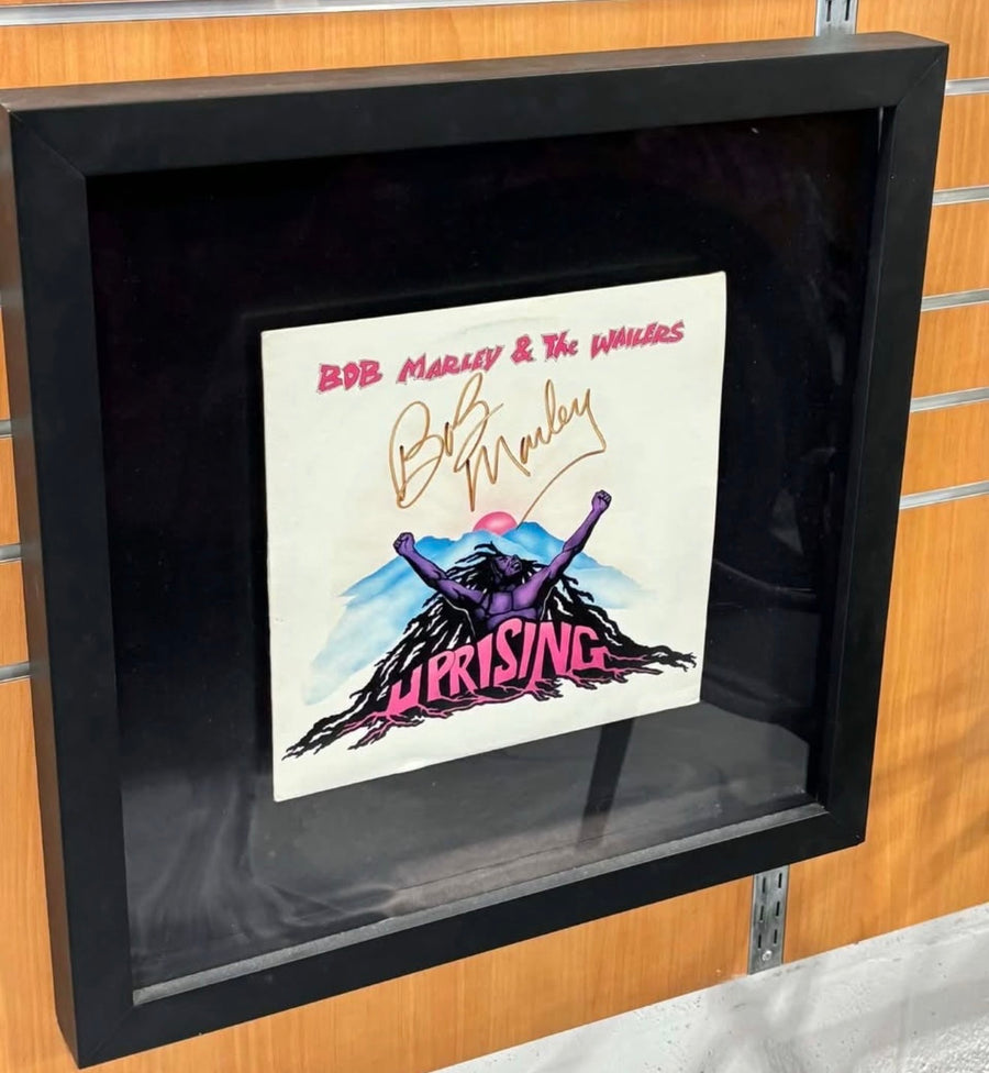 Signed and Framed Bob Marley & The Wailers Uprising Record Album
