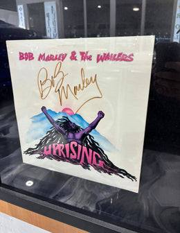 Signed and Framed Bob Marley & The Wailers Uprising Record Album
