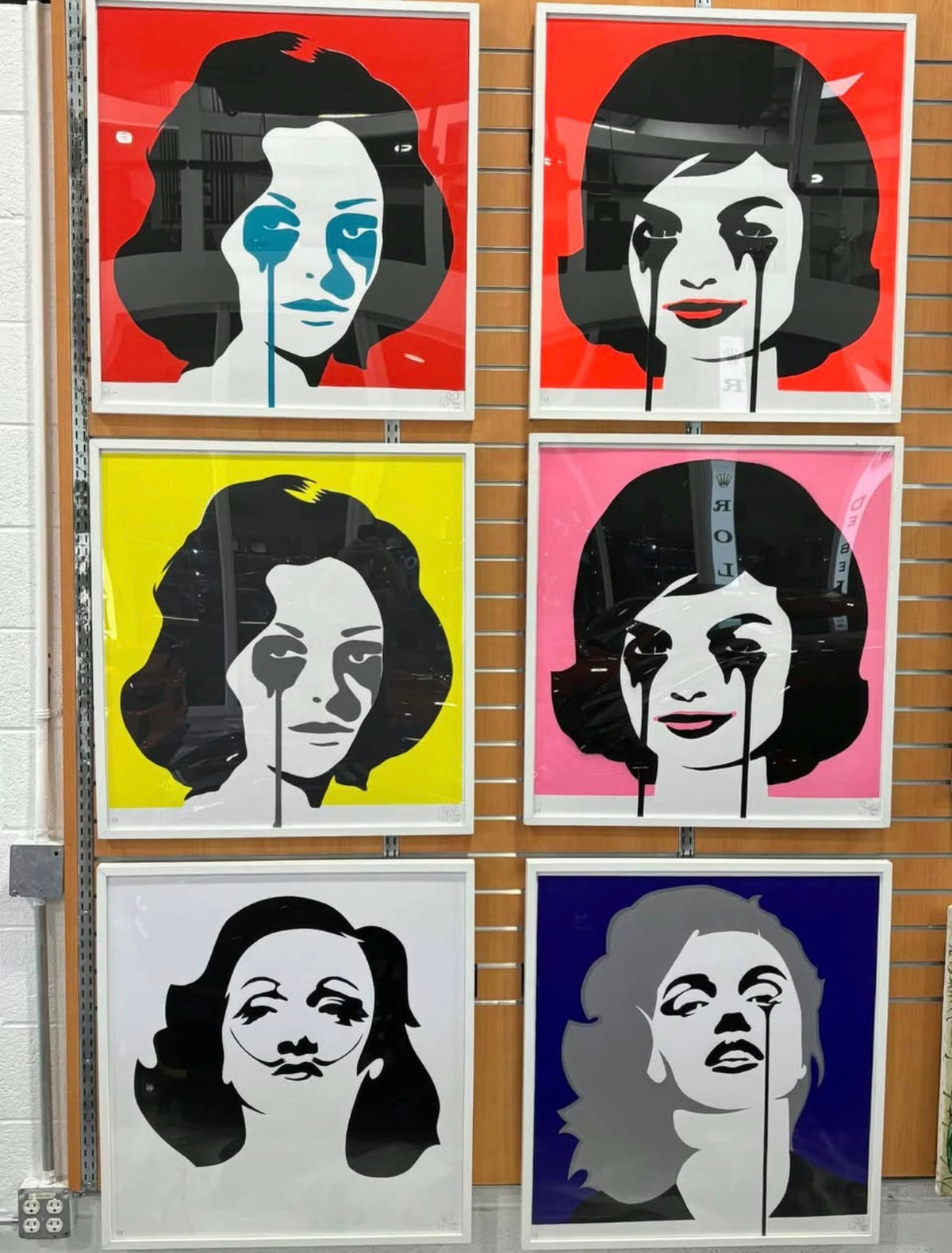 Pure Evil Set of 6 Jackie Kennedy, Liz Taylor, Marilyn Monroe, Marlene Dali