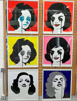 Pure Evil Set of 6 Jackie Kennedy, Liz Taylor, Marilyn Monroe, Marlene Dali