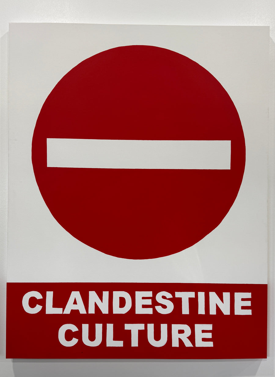 Clandestine Culture "Do Not Enter" Miami Street Art