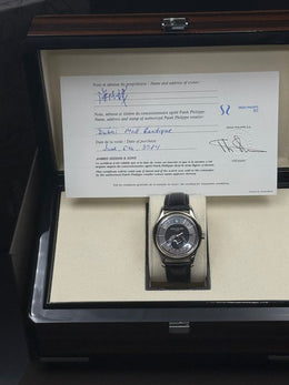 Patek Philippe Complications 5205G-010 Annual Calendar White Gold Black Dial 40MM