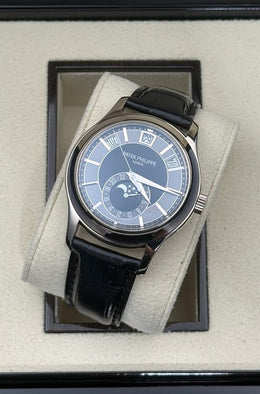 Patek Philippe Complications 5205G-010 Annual Calendar White Gold Black Dial 40MM