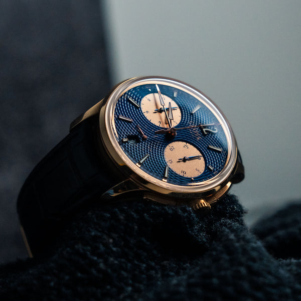 Czapek & Cie Faubourg de Cracovie Ocean d’Or 5N – 41.5mm Blue Dial Rose Gold