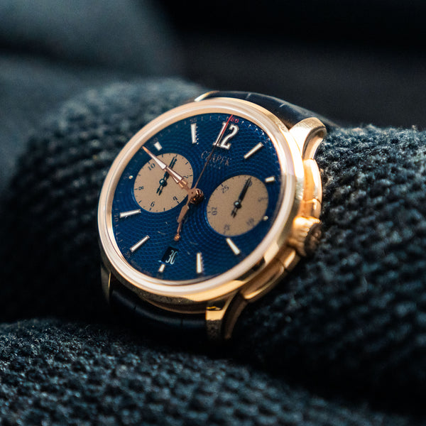 Czapek & Cie Faubourg de Cracovie Ocean d’Or 5N – 41.5mm Blue Dial Rose Gold