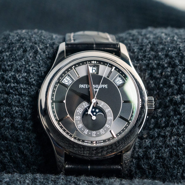 PATEK PHILIPPE ANNUAL CALENDAR 40MM 5205G-010 18K WHITE GOLD