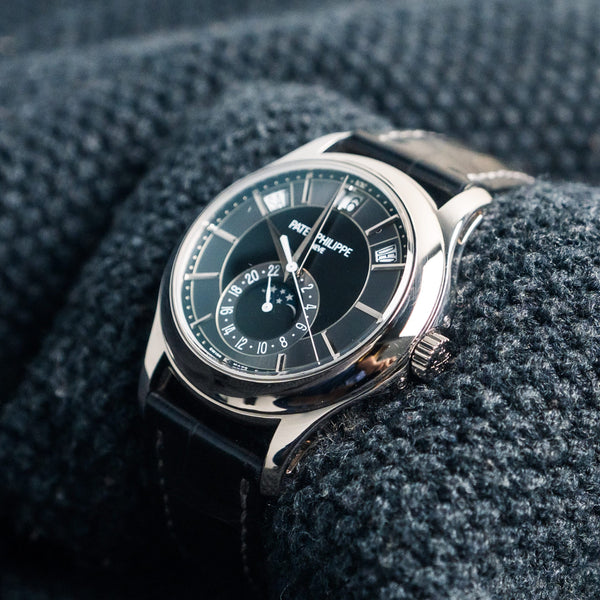 PATEK PHILIPPE ANNUAL CALENDAR 40MM 5205G-010 18K WHITE GOLD