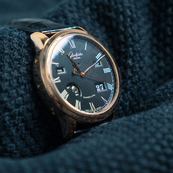 ROSE GOLD GLASHÜTTE SENATOR PERPETUAL CALENDAR