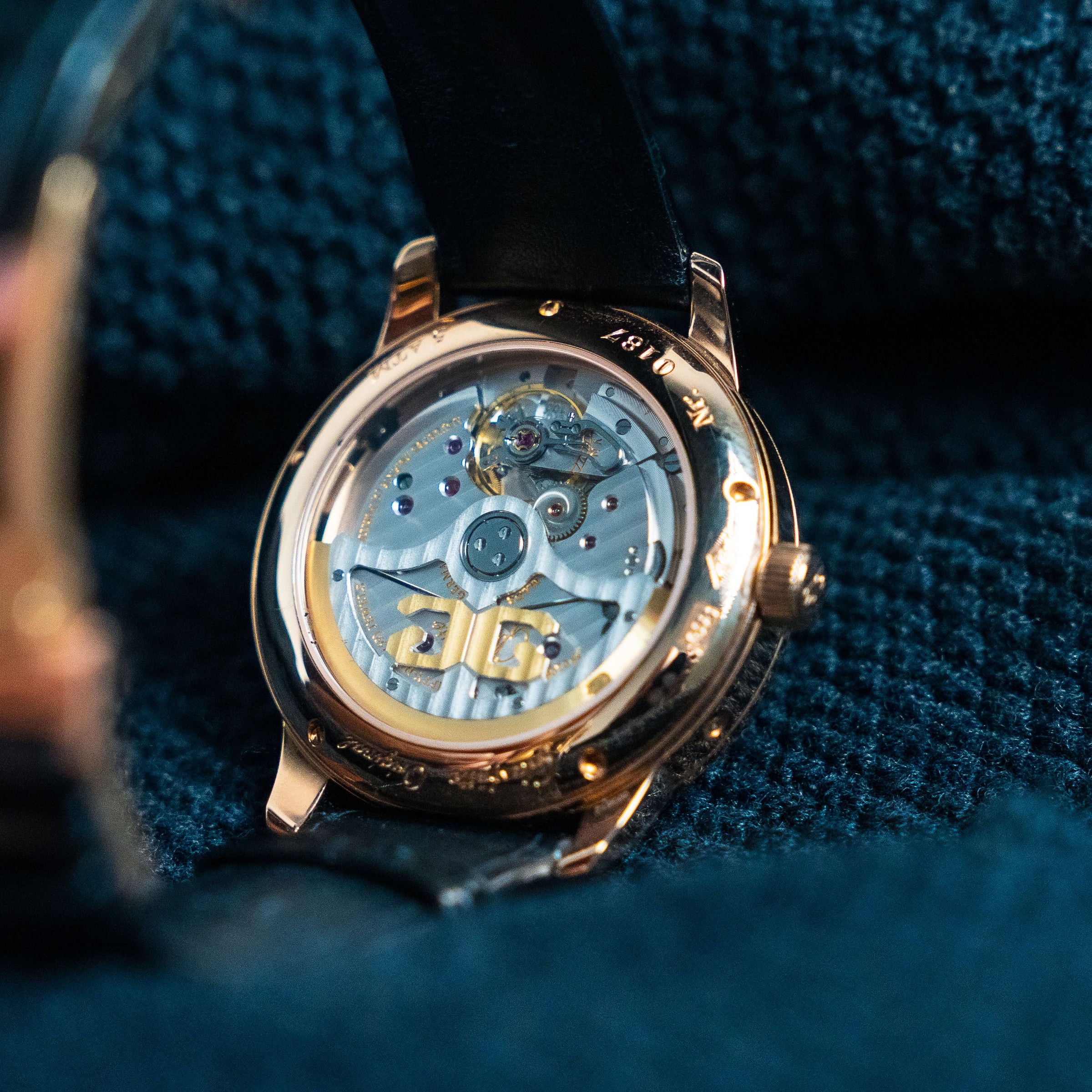 ROSE GOLD GLASHÜTTE SENATOR PERPETUAL CALENDAR