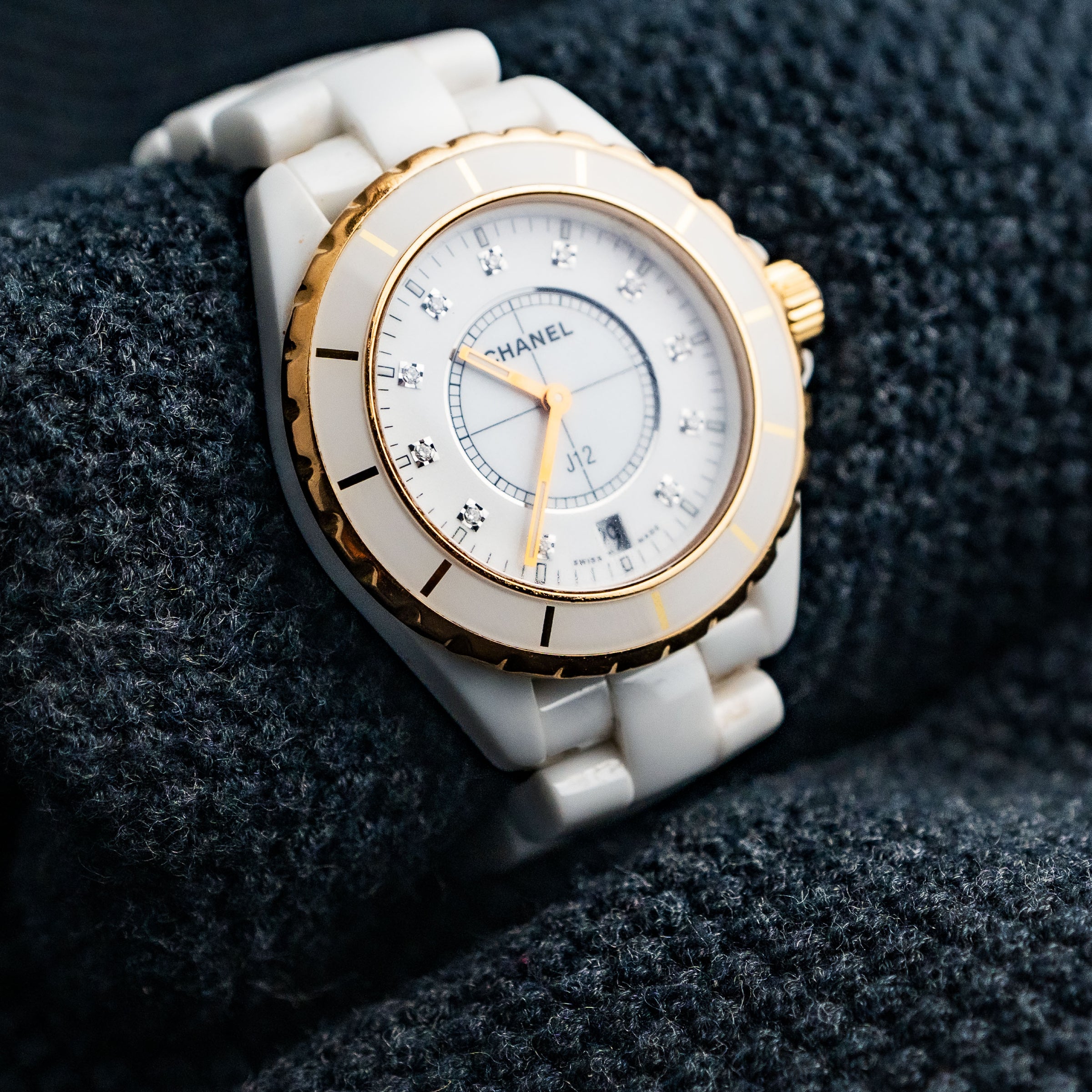 Chanel With Diamond Indicators