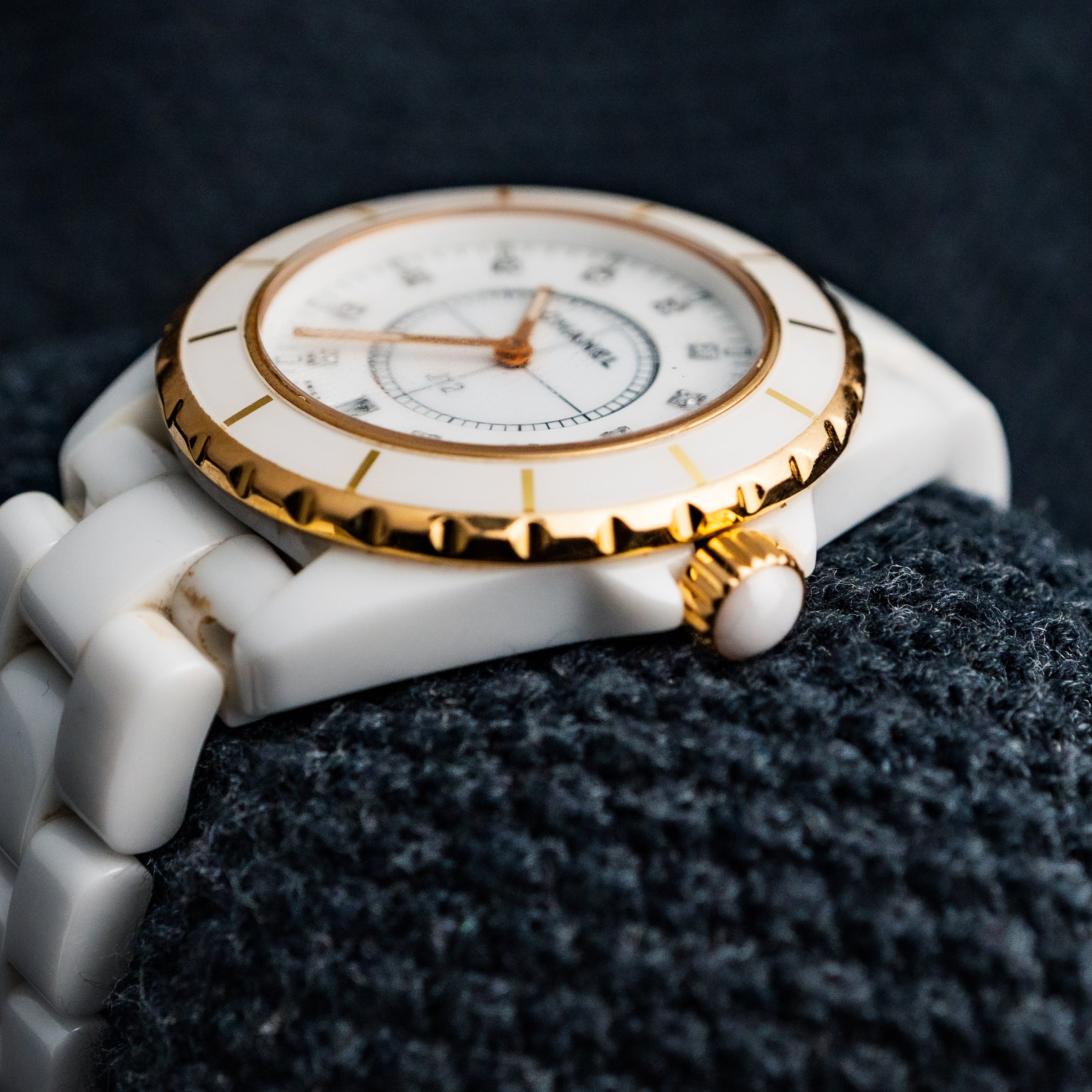 Chanel With Diamond Indicators