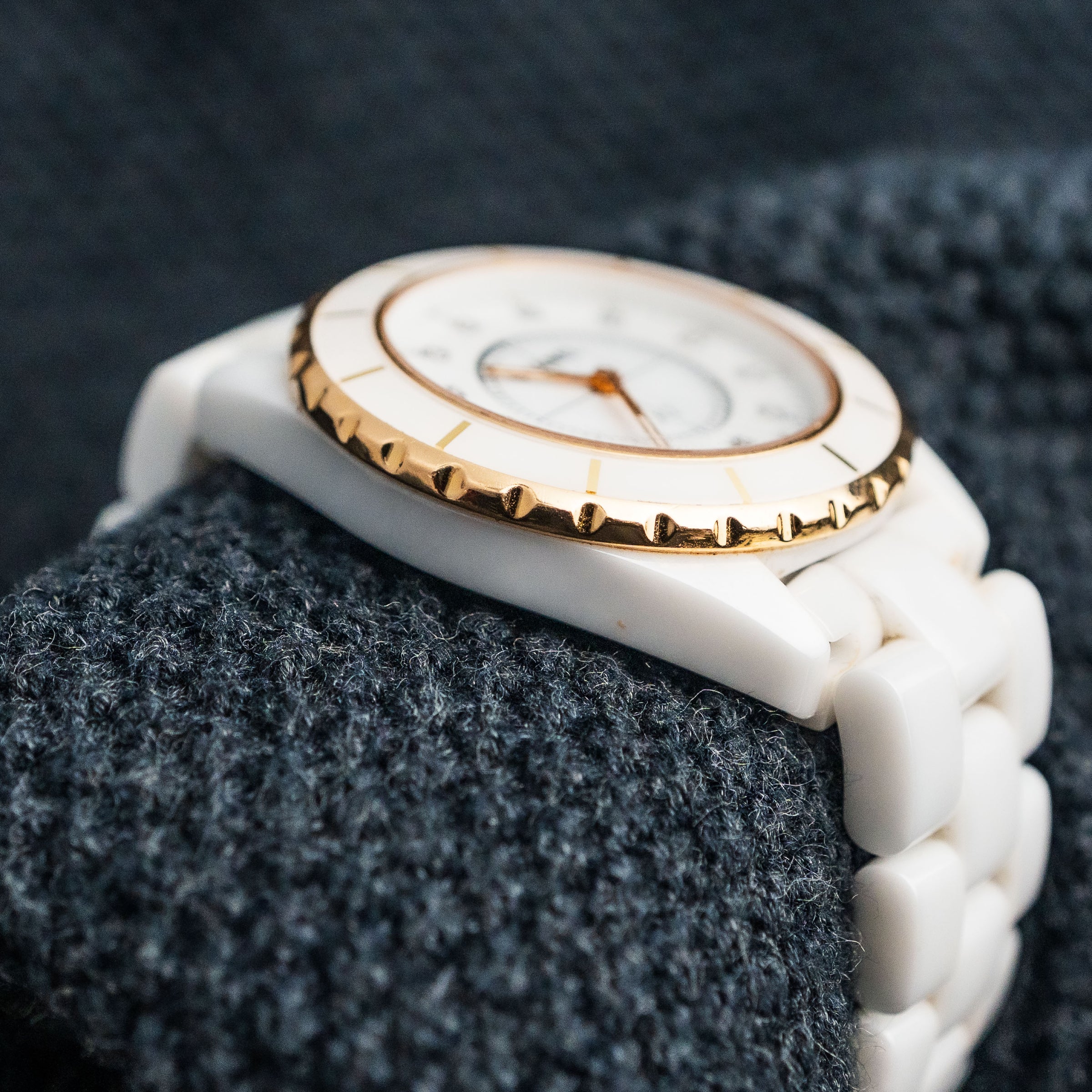 Chanel With Diamond Indicators