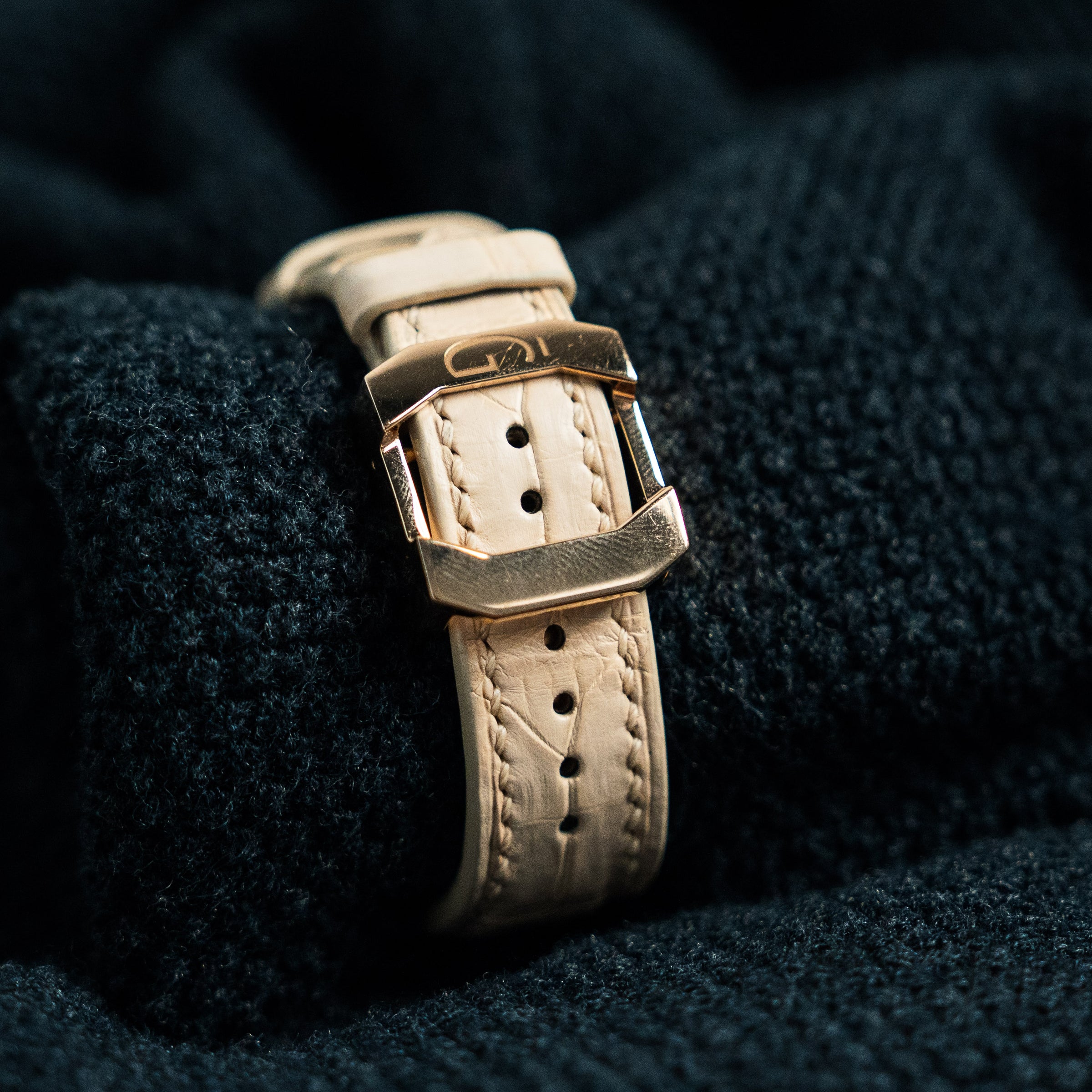 GERALD GENTA OCTO BI-RETRO – 44MM PINK GOLD BLACK & RED – REF. OBR.Y.50