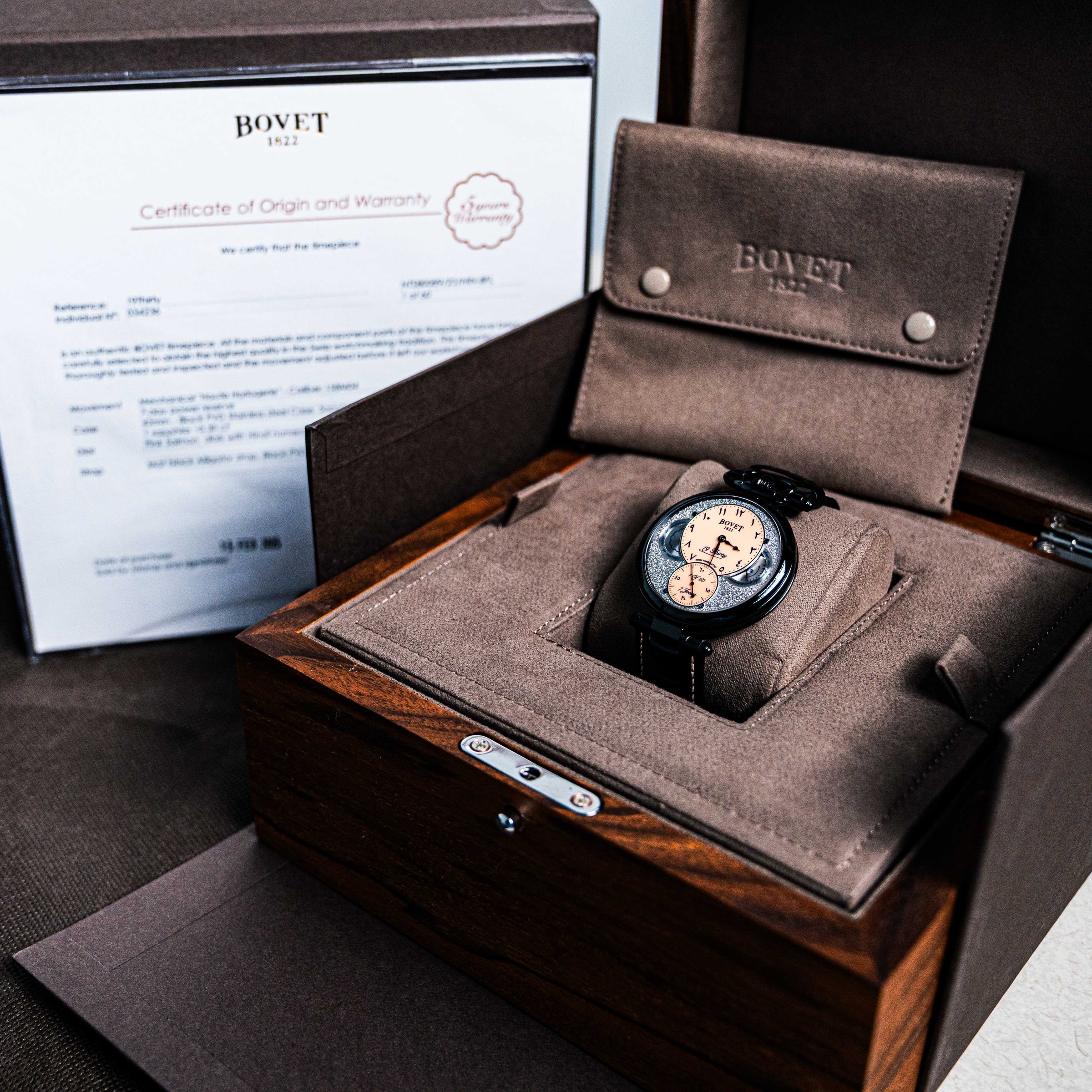 2025 BOVET 19 THIRTY 42MM VERY RARE LIMITED TO 60 PIECES ONLY